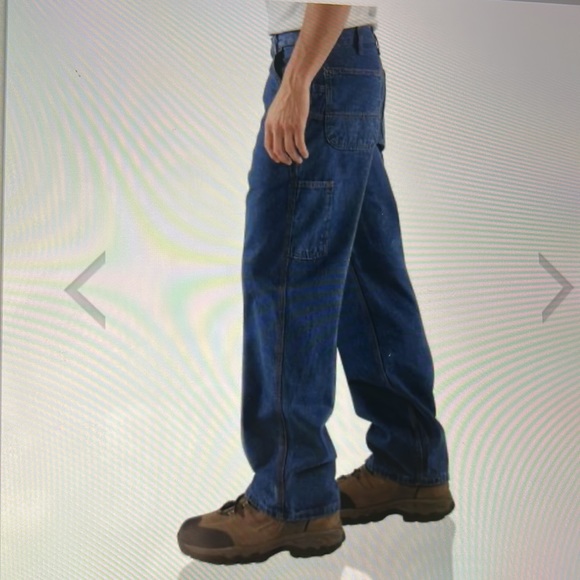 Carhartt FRB 13 - flame resistant signature Denim Dungaree New with tags - Picture 10 of 12